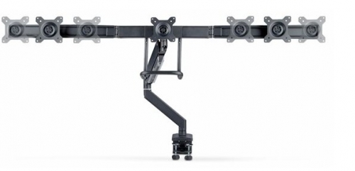 Suporte para 3 Monitores até 27", VESA 75x75/100x100, Barra Transversal – StarTech 3M1A3SG-MONITOR-ARM