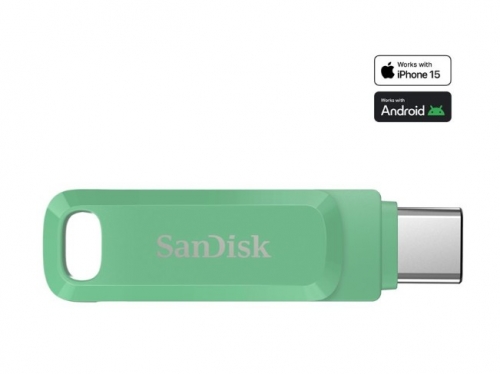Drive flash SanDisk Ultra Dual Drive Go USB 1 TB USB 3.1 Gen 1 / USB-C verde absinto - SDDDC3-1T00-G46AG