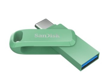 Drive flash SanDisk Ultra Dual Drive Go USB 1 TB USB 3.1 Gen 1 / USB-C verde absinto - SDDDC3-1T00-G46AG