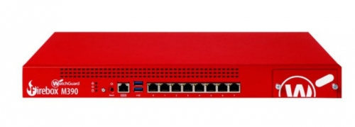 WatchGuard Firebox M390 - Dispositivo de segurança - com 3 anos de Assistência Standard - 8 portas - 1GbE - AC 90 - 264 V