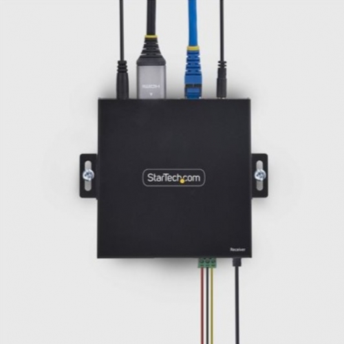 Recetor HDMI sobre IP StarTech.com IH2006-HDMI-RX – 4K 60 Hz, AVoIP, HDMI 2.0, TCP/IP, RS-232, Áudio, Plug & Play, Kit de Montagem