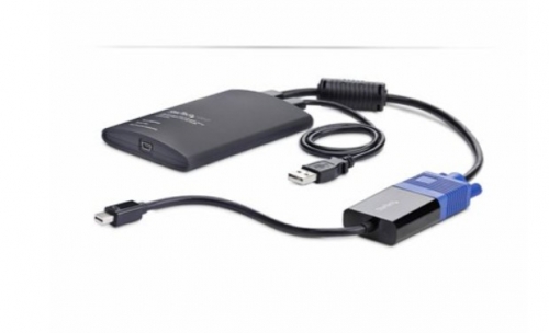 Adaptador KVM Crash Cart Portátil StarTech.com NOTECONS02-VGA-MDP – USB, VGA, Mini DisplayPort, Captura de Vídeo, Transferência de Ficheiros, Controlo BIOS, 1920×1200 a 60 Hz