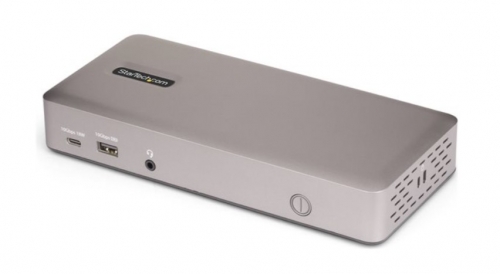 Docking Station USB4 StarTech.com 150UE-USB4DOCKTRIPLE – 3 Monitores 4K 60 Hz, USB4 40 Gbps, 2,5 GbE, USB-C, 100 W Power Delivery, HDMI/DisplayPort