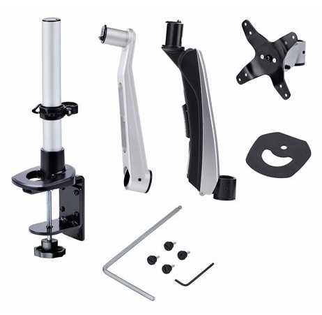 Suporte para 1 Monitor até 30", VESA 75x75/100x100, Braço Articulado com Mola – StarTech 1MP1ACG-MONITOR-ARM