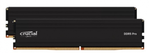Memória Crucial DDR5 kit 48 GB: 2 x 24 GB DIMM 6000 MHz / PC5-48000 CL48 1.1 V unbuffered, CP2K24G60C48U5