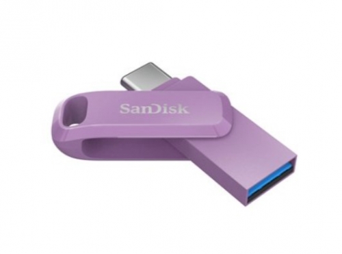 Drive flash SanDisk Ultra Dual Drive Go SDDDC3-512G-G46L - USB 512 GB USB 3.2 Gen 1 / USB-C lavanda