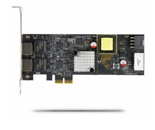 Placa de Rede PCIe StarTech.com PR22GIP-NETWORK-CARD – 2 Portas 2,5 GbE, PoE+, Intel I225-V, NBASE-T, PCIe 2.0 x2, RJ45