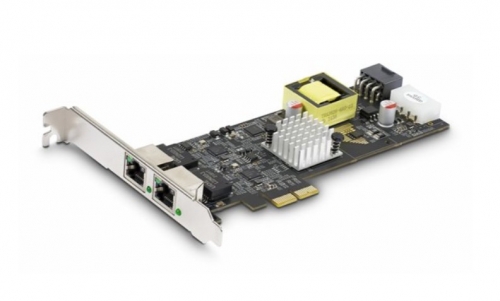 Placa de Rede PCIe StarTech.com PR22GIP-NETWORK-CARD – 2 Portas 2,5 GbE, PoE+, Intel I225-V, NBASE-T, PCIe 2.0 x2, RJ45