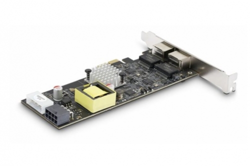 Placa de Rede PCIe StarTech.com PR22GIP-NETWORK-CARD – 2 Portas 2,5 GbE, PoE+, Intel I225-V, NBASE-T, PCIe 2.0 x2, RJ45