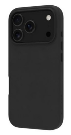 Capa telemóvel MagSafe couro com granulação plena preto para Apple iPhone 17 Pro, dbramante1928 RO63GTBL6633
