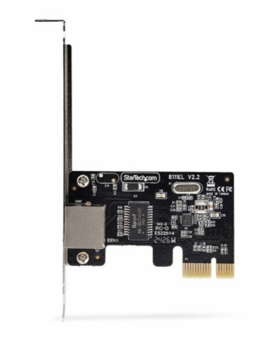 Adaptador de rede StarTech ST1000SPEX2T PCIe baixo perfil Gigabit Ethernet x 1