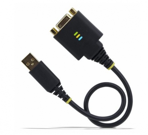 Cabo USB-A para RS-232 DB9 Null Modem 30cm StarTech.com - 1P1FFCN-USB-SERIAL