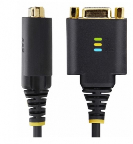 Cabo USB-A para RS-232 DB9 Null Modem 30cm StarTech.com - 1P1FFCN-USB-SERIAL