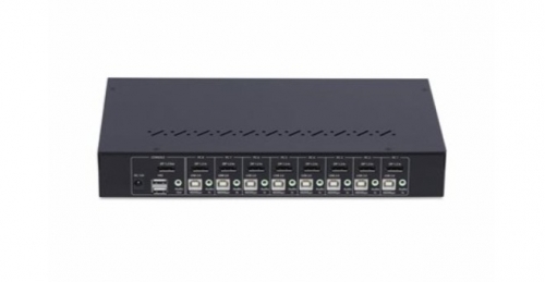 Switch KVM StarTech.com R8AD122-KVM-SWITCH – 8 Portas DisplayPort, 4K 60 Hz, DP 1.2, Hub USB 2.0 de 4 Portas, Áudio, Rack 1U