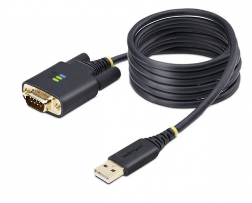 Cabo Adaptador USB-A para RS-232 DB9 de 2 m, FTDI, 921,6 Kbps – StarTech 1P6FFC-USB-SERIAL