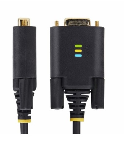 Cabo Adaptador USB-A para RS-232 DB9 de 2 m, FTDI, 921,6 Kbps – StarTech 1P6FFC-USB-SERIAL