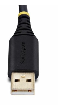 Cabo Adaptador USB-A para RS-232 DB9 de 2 m, FTDI, 921,6 Kbps – StarTech 1P6FFC-USB-SERIAL