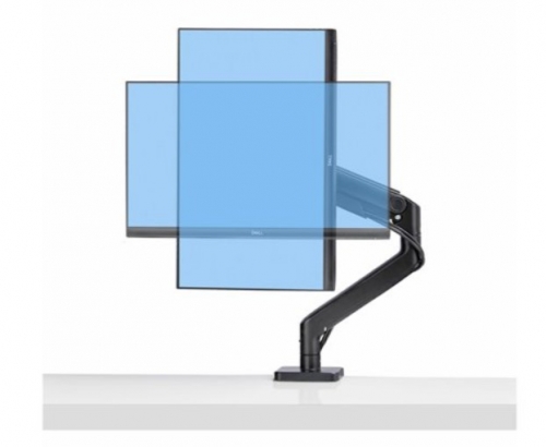 Suporte de Mesa para Monitor StarTech.com H1M1AG1-MONITOR-ARM – 17" a 49", Ultrawide 32:9, até 20 kg, VESA 75×75/100×100, Braço Articulado, Preto