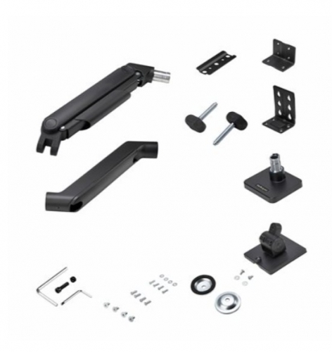 Suporte de Mesa para Monitor StarTech.com H1M1AG1-MONITOR-ARM – 17" a 49", Ultrawide 32:9, até 20 kg, VESA 75×75/100×100, Braço Articulado, Preto