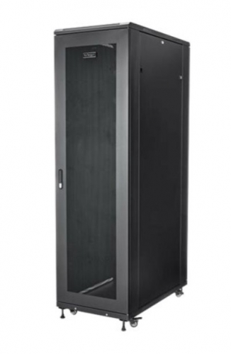 Armário Rack StarTech RK4236BKB – 42U | 19" | Bastidor Fechado | Profundidade Ajustável 36" | Preto