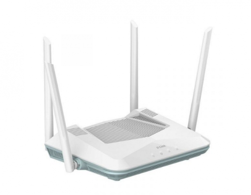 D-Link EAGLE PRO AI R32 - Roteador sem fio switch de 4 portas - 1GbE - Wi-Fi 6 - Dual Band