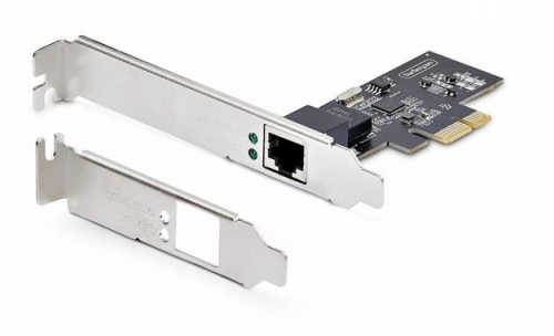 Placa de Rede PCI Express 1 Porta 2.5G NBASE-T RJ45 - StarTech.com PR12GI-NETWORK-CARD
