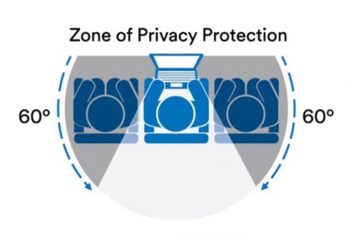 Filtro de Privacidade 3M - Filtro de privacidade do display - 38" - preto, PF380W2B