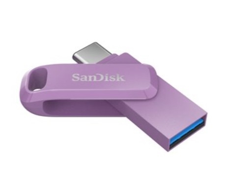 Drive flash SanDisk Ultra Dual Drive Go USB 1 TB USB 3.2 Gen 1 / USB-C lavanda - SDDDC3-1T00-G46L