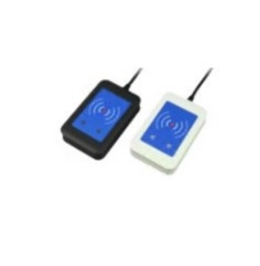 Leitor NFC / RFID USB 125 KHz / 134.2 KHz / 13.65 MHz branco Elatec TWN4 Mifare NFC 497N04027