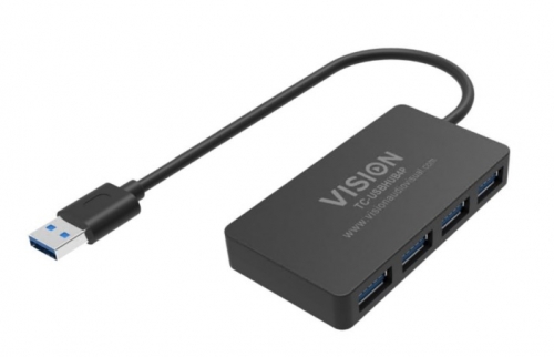 HUB USB 3.0 4 portas VISION TC-USBHUB4P
