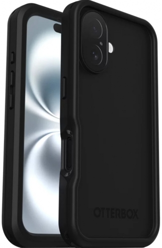 Capa de protecção impermeável telemóvel preto para Apple iPhone 16 OtterBox 77-96144