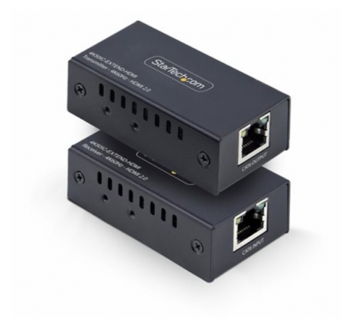 Extensor HDMI StarTech.com 4K50IC-EXTEND-HDMI – 4K 60 Hz, HDMI 2.0, CAT5e/CAT6, até 60 m, PoC, HDR, HDCP 2.2