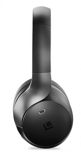 Auscultadores Lindy  sem fio LHXW-e com cancelamento de ruído ativo - Preto