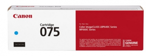 Toner Canon 075 Azul cyan original para imageCLASS LBP646Cdw, LBP647Cdw, MF662Cdw, MF663Cdw, MF665Cdw , 6364C002