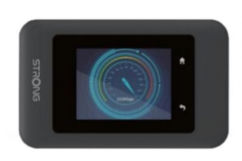 Dispositivo de Rede de Telemóvel Strong 4G+ LTE MiFi Hotspot Router Wi-Fi 1200 Preto