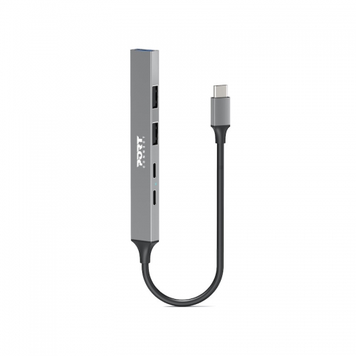Hub USB-C com 4 portas USB + 1X USB-C 100W