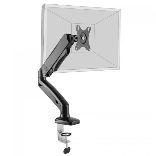 Suporte de mesa 1 tela preta - 901104