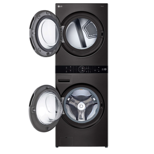 MÁQUINA DE LAVAR E SECAR ROUPA LG WT1716BBF 17KG / 16KG SECAGEM CLASSE D