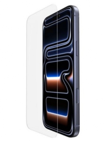 Protector de ecrã telemóvel Belkin ScreenForce InvisiGlass 2.5D vidro claro para Apple iPhone 17 Pro Max , OVA239HQ