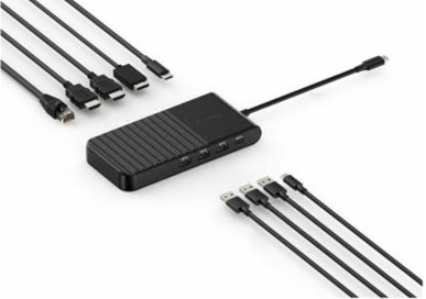 Estação de engate Kensington UH1500P EQ USB-C / USB4 / Thunderbolt 4 2 x HDMI, DP, K34039WW