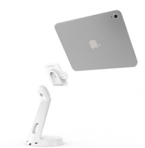 Suporte tablet bloqueável alumínio branco Compulocks GlideTab , GLDTABW