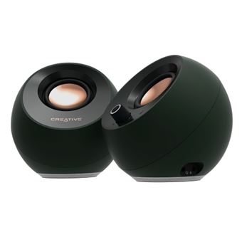 Colunas Creative Pebble Pro BLUETOOTH 5.3 RGB Preto - 51MF1710AA000