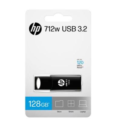 HP 128GB 712w Blue USB 3.2 Flash Drive