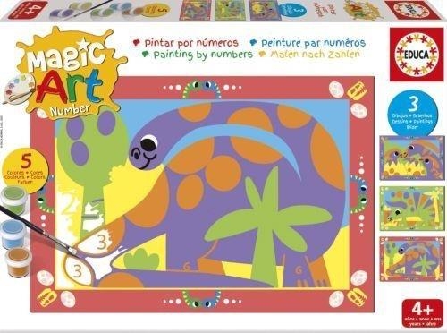 EDUCA - Number Art - Dinossauros 20401