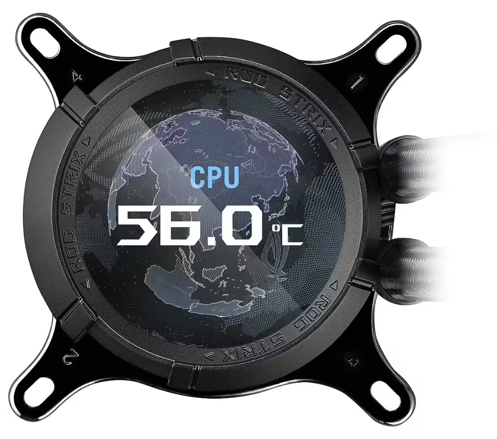 Cooler CPU Asus ROG STRIX LC III 360 ARGB Liquid Preto