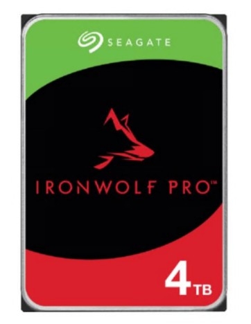 Disco Seagate IronWolf Pro ST4000NT001 4TB 3.5" SATA 6Gb/s 7200 rpm buffer: 256 MB