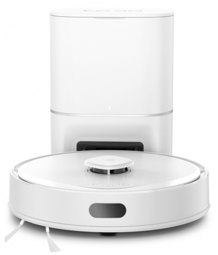 Aspirador Robô TP-Link Tapo RV30 Max Plus 5300Pa Branco + Doca Auto-Esvaziamento, TAPORV30MAXPLUSW