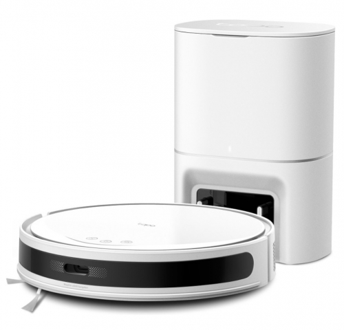 Aspirador Robot TP-Link Vacuum & Mop Tapo RV20 Max Plus 5.3kPa c/ Base de Autolimpeza Branco, TAPORV20MAXPLUSW