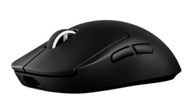 Rato Logitech G PRO X SUPERLIGHT 2C 5 botões sem fios, com cabo 2.4 GHz, USB preto, 910-007531