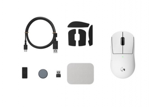 Rato Gaming Sem Fios Logitech G PRO X SUPERLIGHT 2C Compact – 44.000 DPI – Branco – 910-007538